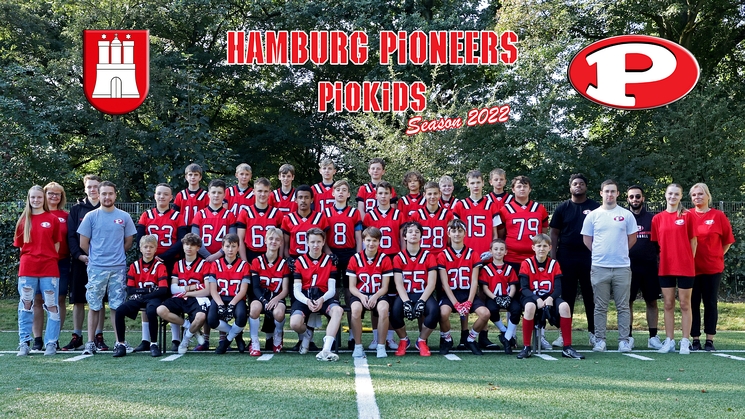 Hamburg PioKids Team 2022, Foto: HB Fotografie, Holger Beck Hamburg-PioKids-2022-vorschau